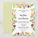 Search for elegant watercolor floral wedding invitations Simple