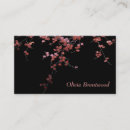 Search for maple business cards Red