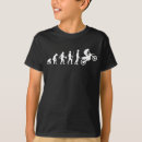 Search for human evolution tshirts Bike