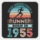 Search for running birthday stickers Runner