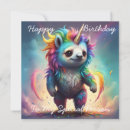 Search for sloth cards Rainbow