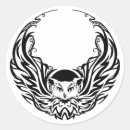 Search for bird tattoo stickers Owl