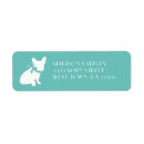 Search for bull dog return address labels Puppy