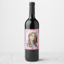 Search for pink pattern labels White