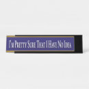 Search for funny sayings name plates Joke