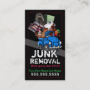 Search for junk removal business cards Customer
