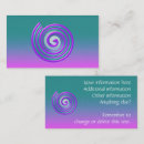 Search for spiral business cards Pink