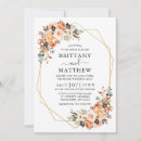 Search for autumn wedding invitations Watercolor floral