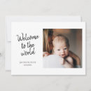 Search for welcome to the world invitations Minimal