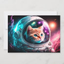 Search for space cat invitations Kitty