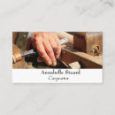 Search for working tools business cards Carpenter