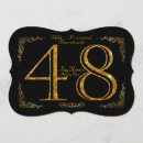 Search for 48th birthday invitations Elegant