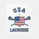 Search for lacrosse blankets Usa