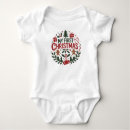 Search for my first christmas baby bodysuits Santa