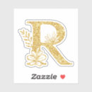 Search for r initial stickers Elegant