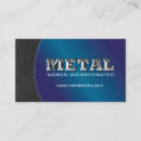 Search for embossed metal business cards Modern