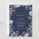 Search for navy blue silver white wedding invitations Roses