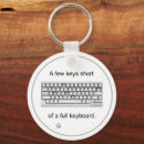 Search for computer geek key rings Keyboard