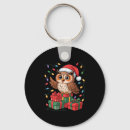 Search for funny owls key rings Christmas mega
