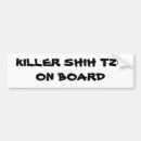 Search for shih tzu bumper stickers Shitzu