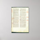 Search for manuscript canvas prints Vellum