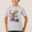 Search for skateboarding cats tshirts Animal