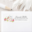 Search for everyday return address labels Floral