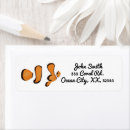 Search for coral reef return address labels Fish