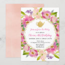 Search for afternoon tea birthday invitations Girl birthday party
