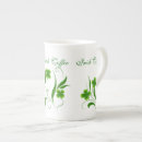 Search for shamrock mugs Four leaf clovers