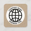 Search for globe business cards Modern