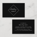 Search for white diamond birthday invitations Black and white