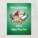 Search for flying pigs postcards Funny