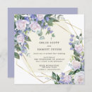 Search for purple and blue wedding invitations Rustic