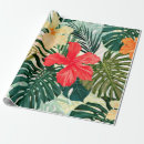Search for hawaiian print wrapping paper Flower