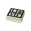 Search for rescue rubber stamps Paw