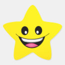 Search for star face stickers Happy