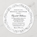 Search for floral wreath bridal shower invitations Modern