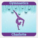 Search for girl exercising stickers Gymnast