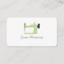 Search for alterations business cards Sewing
