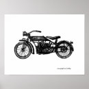 Search for vintage motorcycle posters Illustration