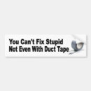Search for duct bumper stickers Funny