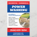 Search for pressure wash flyers Residential commercial cleaning