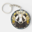 Search for badgers key rings Wildlife