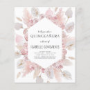 Search for palm leaf quinceanera invitations Quinceañera