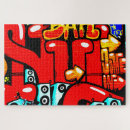 Search for graffiti puzzles Blue