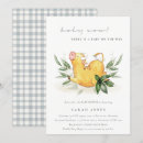 Search for rustic farm baby shower invitations Botanical
