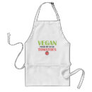 Search for funny vegan aprons Vegetarian