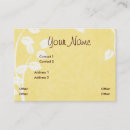 Search for vine chubby business cards Nature