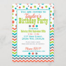 Search for zigzag invitations Polka dot